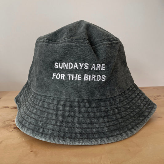 Sundays are for the Birds Bucket Hat