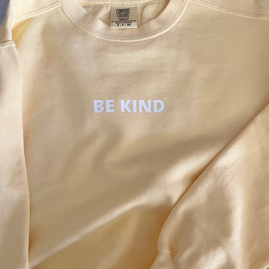 Be Kind (small text) Crewneck